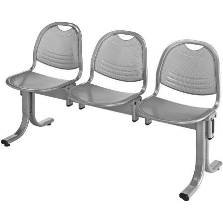 Siège poutre Vega 3 places métal alu Siège poutre Vega 3 places métal alu